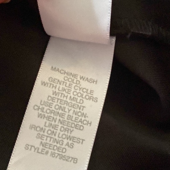 Bisou Bisou Red Black Stripe Sheer Top Slit Sleeve Layered Sheath Mini Dress 4 - Picture 8 of 8